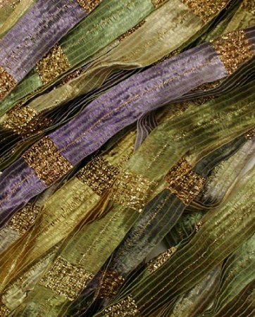 Prism Galaxy Ribbon Yarn Tumbleweed